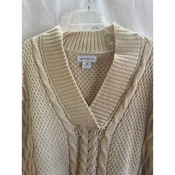 Liz Claiborne Cable Knit Sweater Vest – Size S/M (P2P 24”) - Picture 3 of 7
